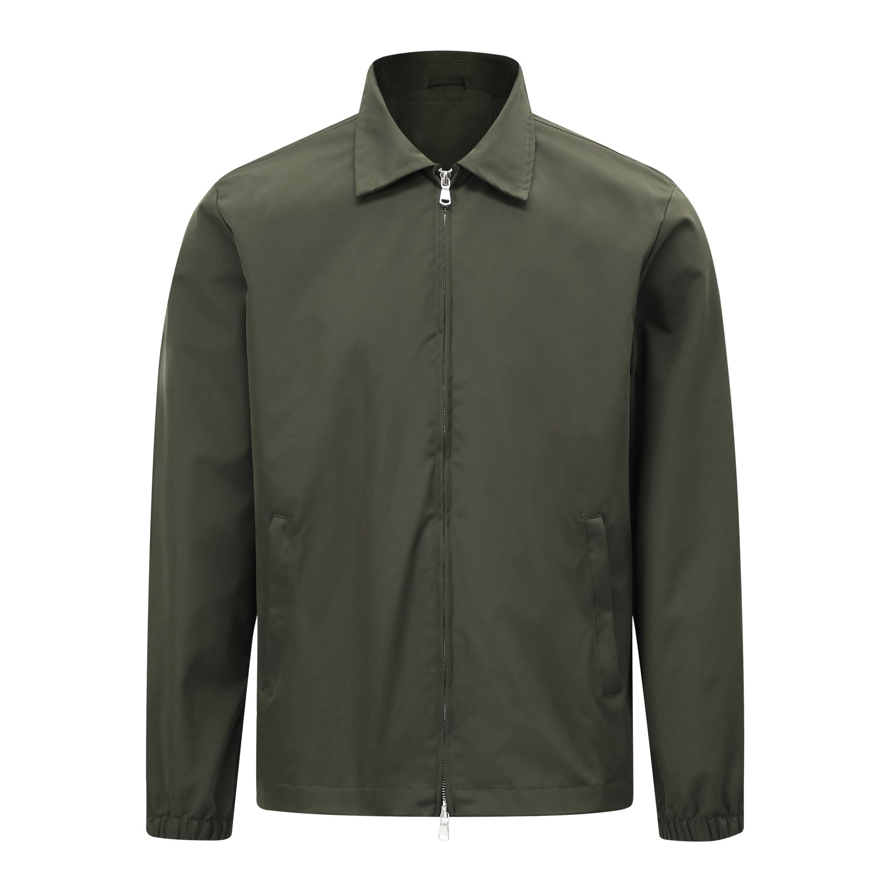 Allthemen Herren Jacke Stretch Übergangsjacke mit Reißverschluss Bomberjacke Herbst Blousonjacke Leicht Outdoorjacke Winddichte