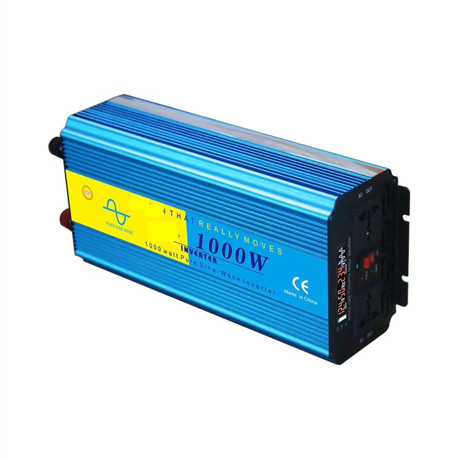Peak Pure Sine Converter 500W 1000W 1500W 2000W 2500W 3000W Peak Pure Sine Converter 12V 220 Falownik Falownik solarny 50Hz 60Hz z LCD dla domowego elektryka(2000W,24V)