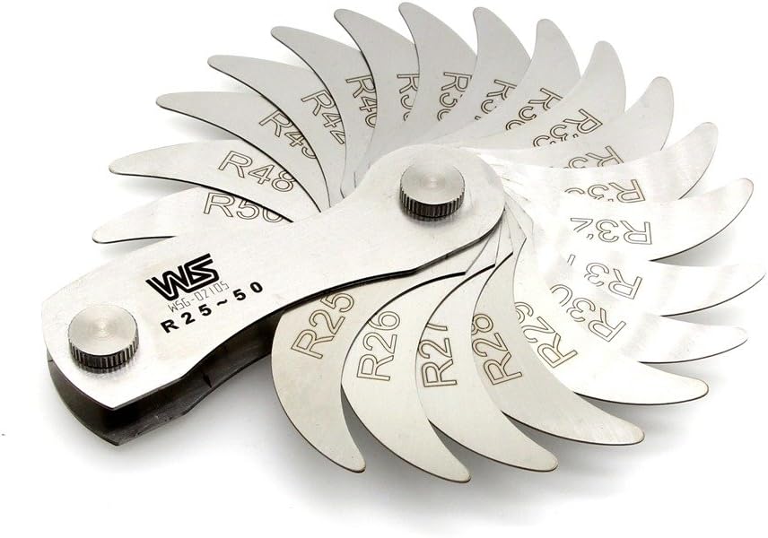 WS QTY1 Pipe R2550mm Radius Gage Set Welding Fillet Gauge