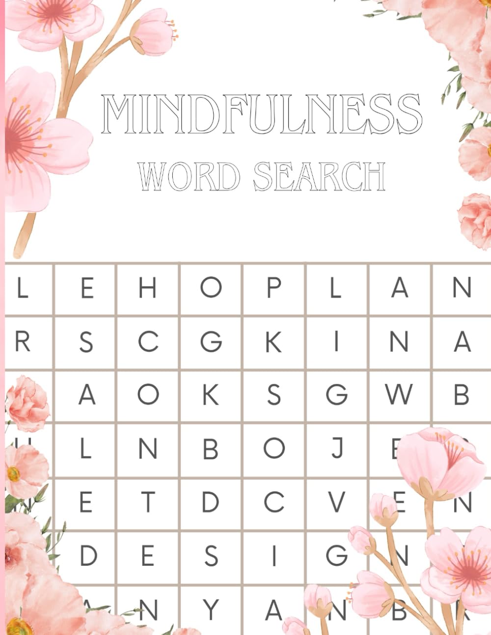 Mindfulness Word Search: Relaxing puzzles to stay calm