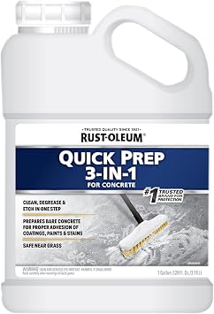 Rust-Oleum Quick Prep 3-in-1 Cleaner Degreaser and Etch, Gallon