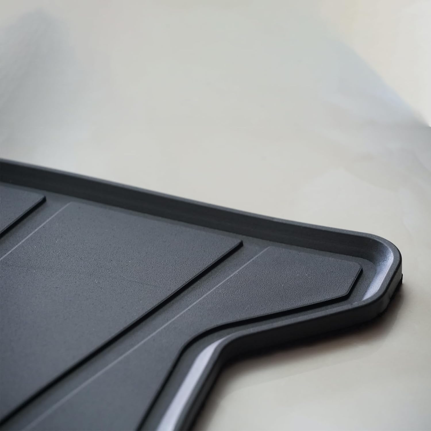 Floor Mats Compatible with 2011-2019 Ford Explorer, Custom Fit All Weather Ford Explorer Car Mats, Latex Heavy Duty Floor Liners Black 3-pc Set, 2012 2013 2014 2015 2016 2017 2018 - Image 8