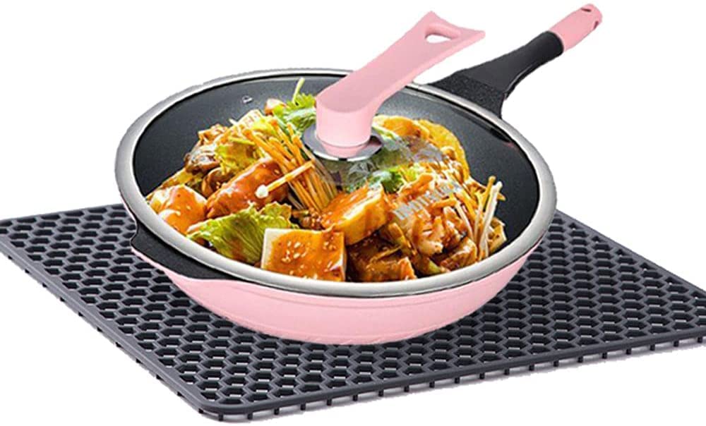 Amazon｜ハニカムキッチンシンクドレインシリコンマットプロテクター