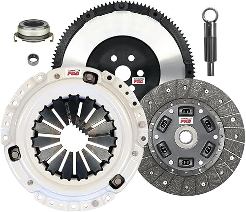 ClutchMax ClutchMaxPRO - Kit de embrague OEM resistente con volante Chromoly compatible con Mazda MX-5 Miata 2.0L 2006-2015 solo se adapta a 6