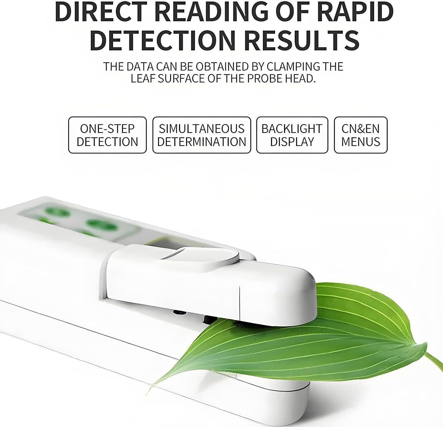 Handheld Chlorophyll Meter for Accurate Spad, for Farmers, Gardeners, and Scientific Research