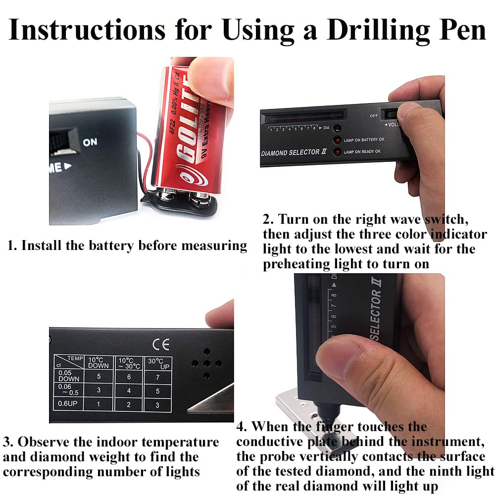 Outil De Testeur De Conductivité Thermique - Stylo D'identification De