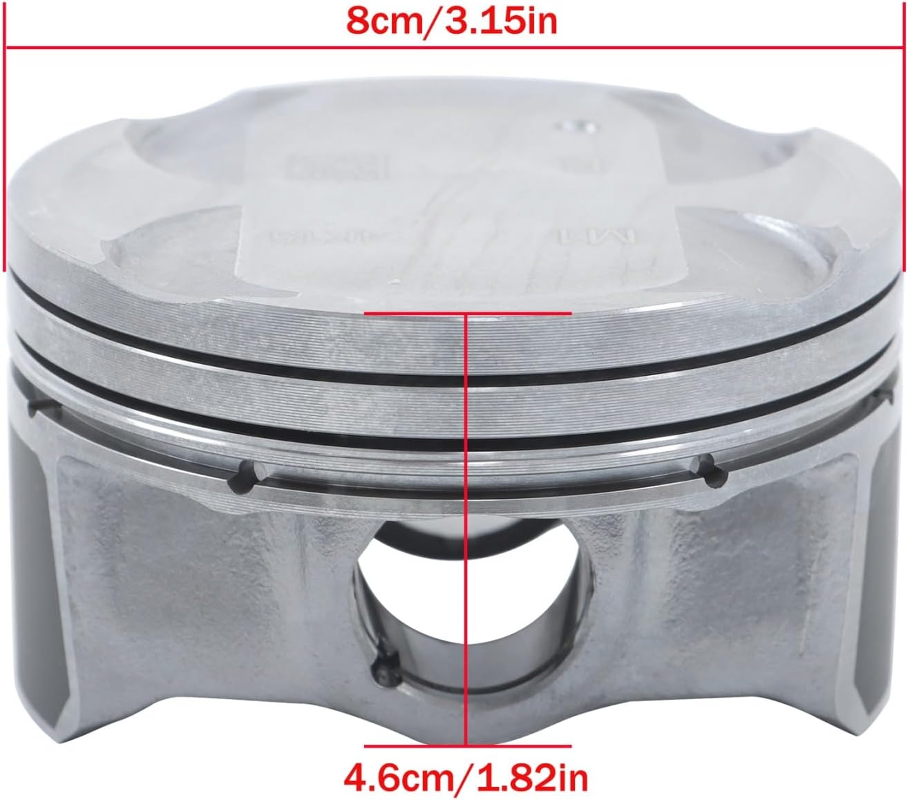 GXYWADY Connecting Rod and Piston and Ring Set Replacement for Forte 2014-2015 Replacement for Elantra 2012-2016