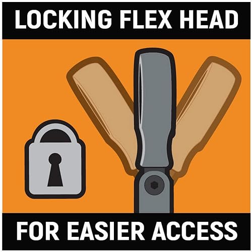 Miniatura 13 de GEARWRENCH Juego de herramientas de cinturón serpentino de 15 piezas con llave de trinquete de cabeza flexible de bloqueo - 89000