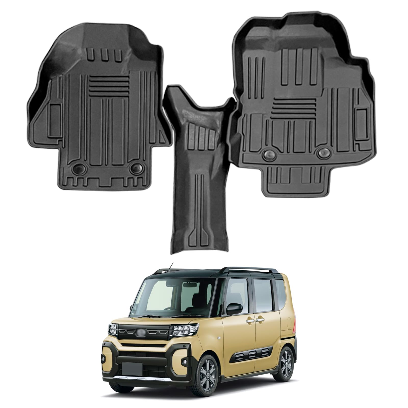 Amazon | 適合ダイハツ タント LA650S LA660Sフロアマット1列目防水 