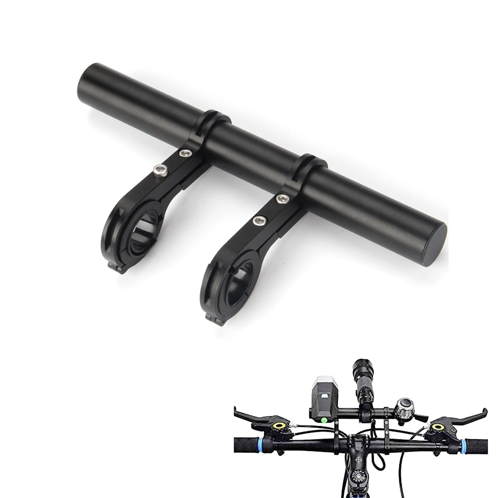 自転車延長フレームハンドルバー アルミ合金自転車 電話ホルダー サイクリング bikeb20815_main00.jpg