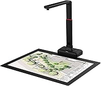 Vista 1 de TsoLay Escáner de documentos de libro de 23 MP, escáner de cámara de gran formato A2 con función OCR/grabación de video/luz LED de alto brillo