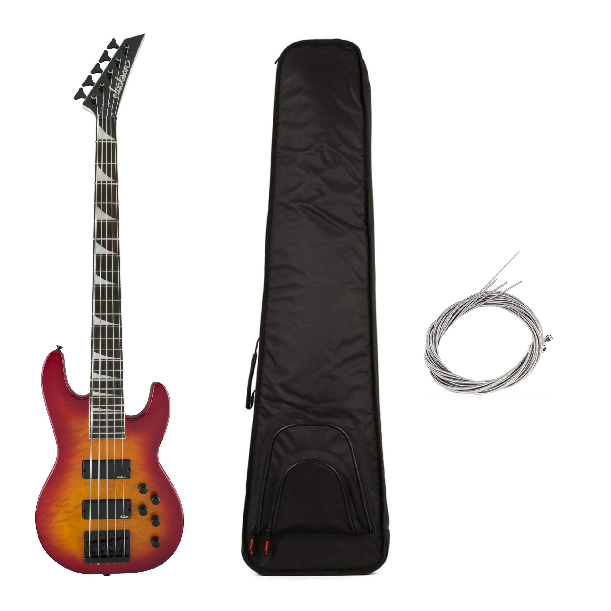 Amazon.com: Jackson JS Series Concert Bass JS3VQ 5-String Electric