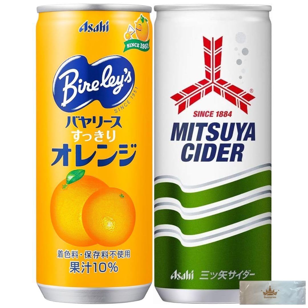 Amazon.co.jp: 缶ジュース ミニ 詰め合わせ 炭酸 箱買いアサヒ飲料