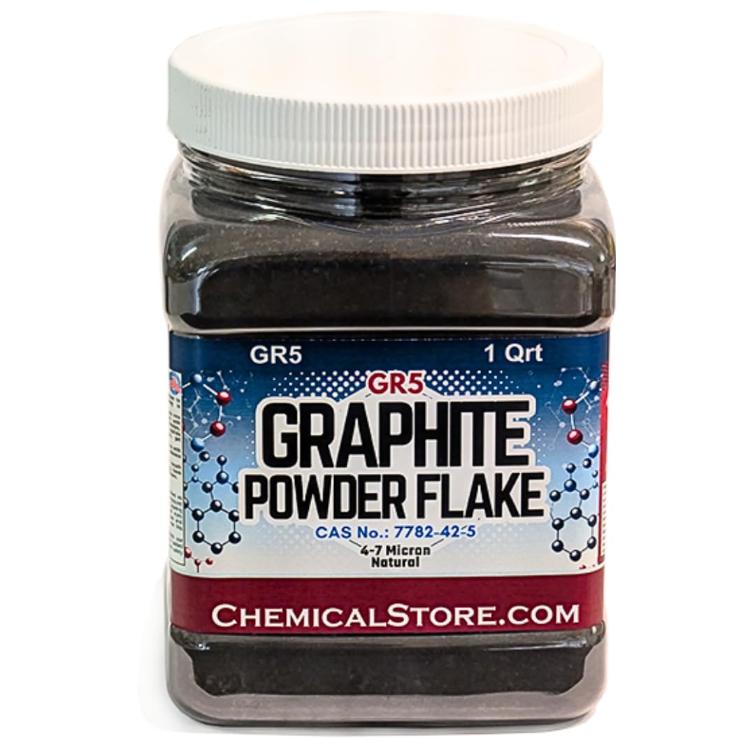 Graphite Powder - GR5 High Macro-Crystallinity – 99% Carbon, Flake Structure for Industrial and Laboratory Use