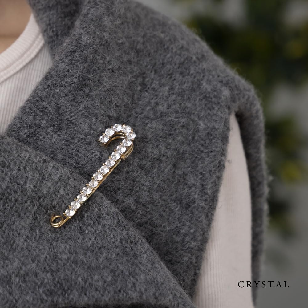 Amazon | [ジュエルボックス] JewelVOX ブローチ スワロフスキー