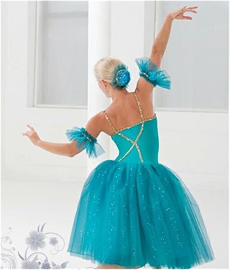 Vestito Tutù Da Danza Per Bambina - Stile Degas, Per Saggi E Spettacoli - Foto 4