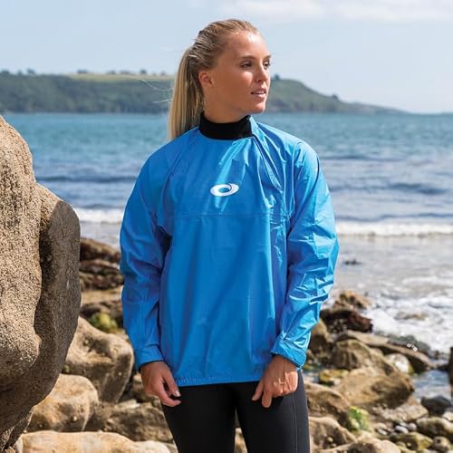 Segeljacke Damen Osprey Wasserfeste Sprayjacke in Blau, Größe L