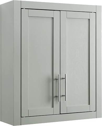 Crosley Furniture Savannah Duvar Dolabı, Gri