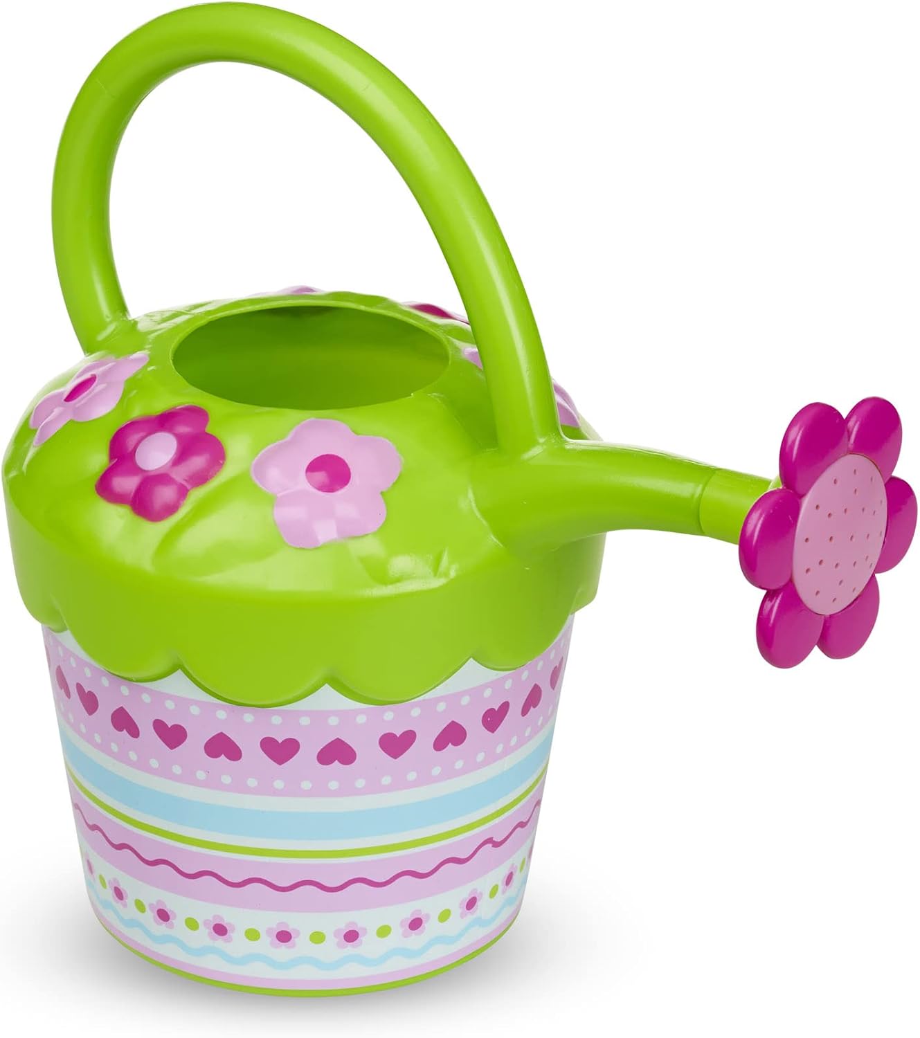 Melissa & Doug 16724 Sunny Patch Pretty Petals Flower Watering Can - Pretend Play Toy,Multicolor