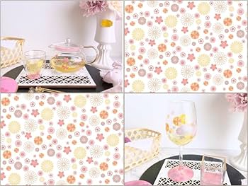 Amazon.co.jp: ポーセラーツ 転写紙 【セット】花ちらし転写紙