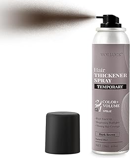 Hair Thickening Fibers Spray Medium Brown