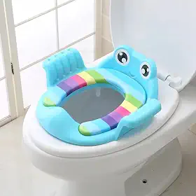 Redutor De Vaso Sanitário Sapinho Assento Infantil Azul
