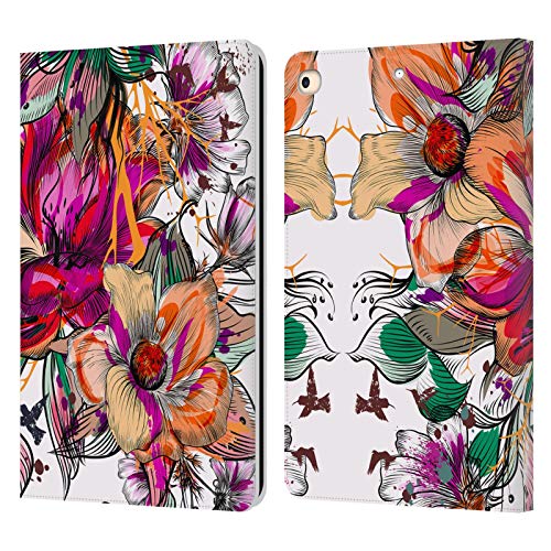 Étui portefeuille en cuir compatible Apple iPad 9.7 2017 2018 housse protection Haroulita