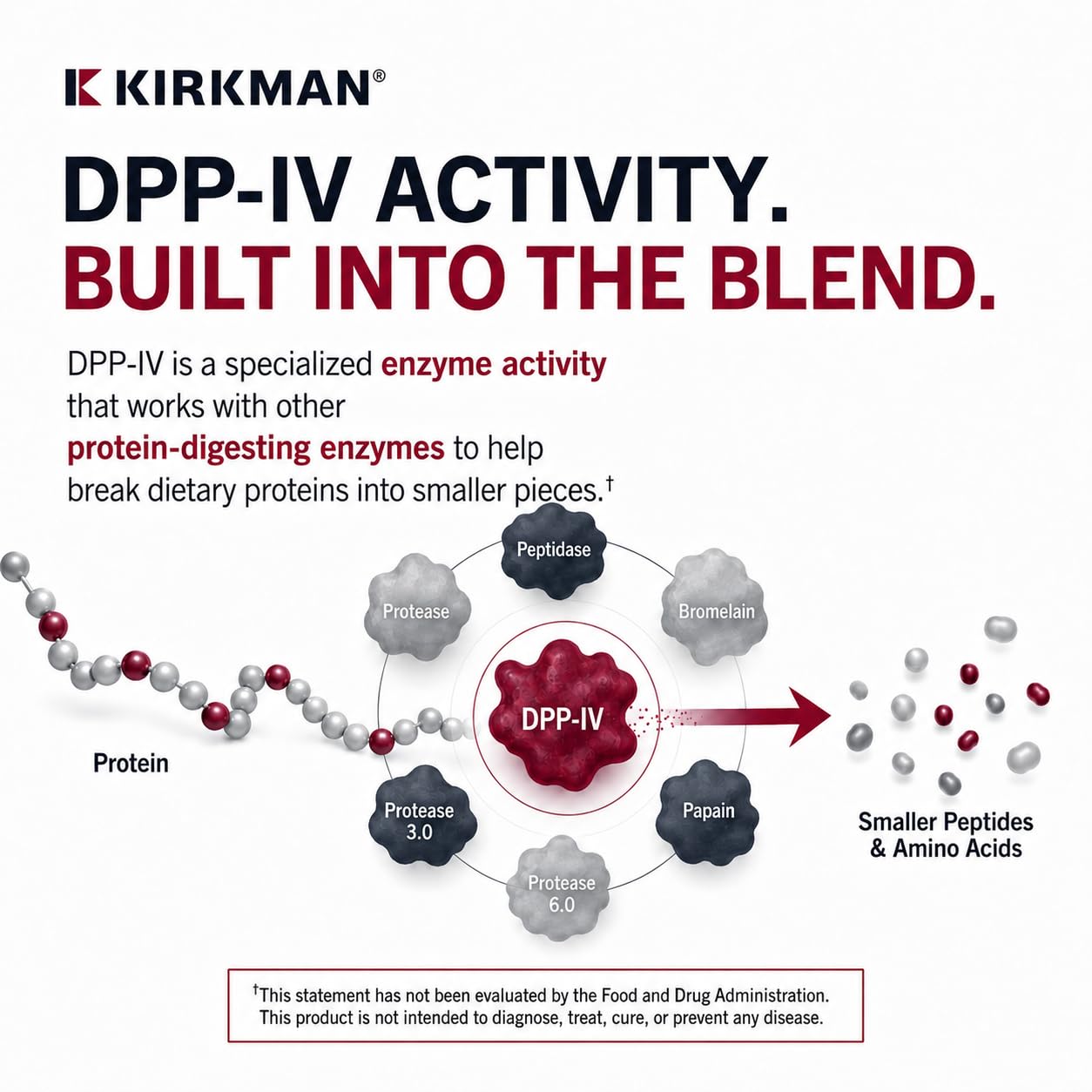 Amazon.com: Kirkman Enzyme Complete with DPP-IV, 17 Plant-Based