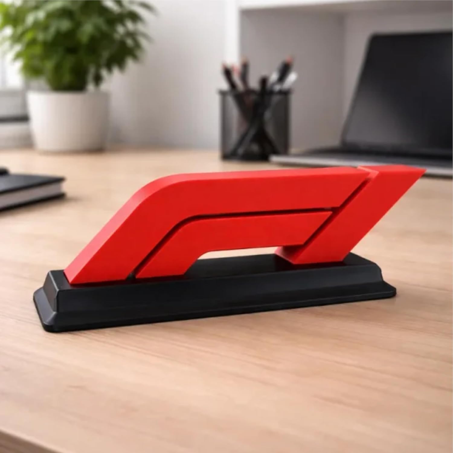 Costec F1 Logo Desk Decor | F1 Desk decor for Car Lovers | Stylish Red & Black Motorsport Decor | 3D Printed | Car Enthusiasts Mechanic-image-36