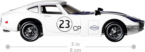 Miniatura 4 de Hot Wheels Vehículos de leyendas del circuito cultural del automóvil para niños de 3 años en adelante, colección premium de vehículos a escala 1:64