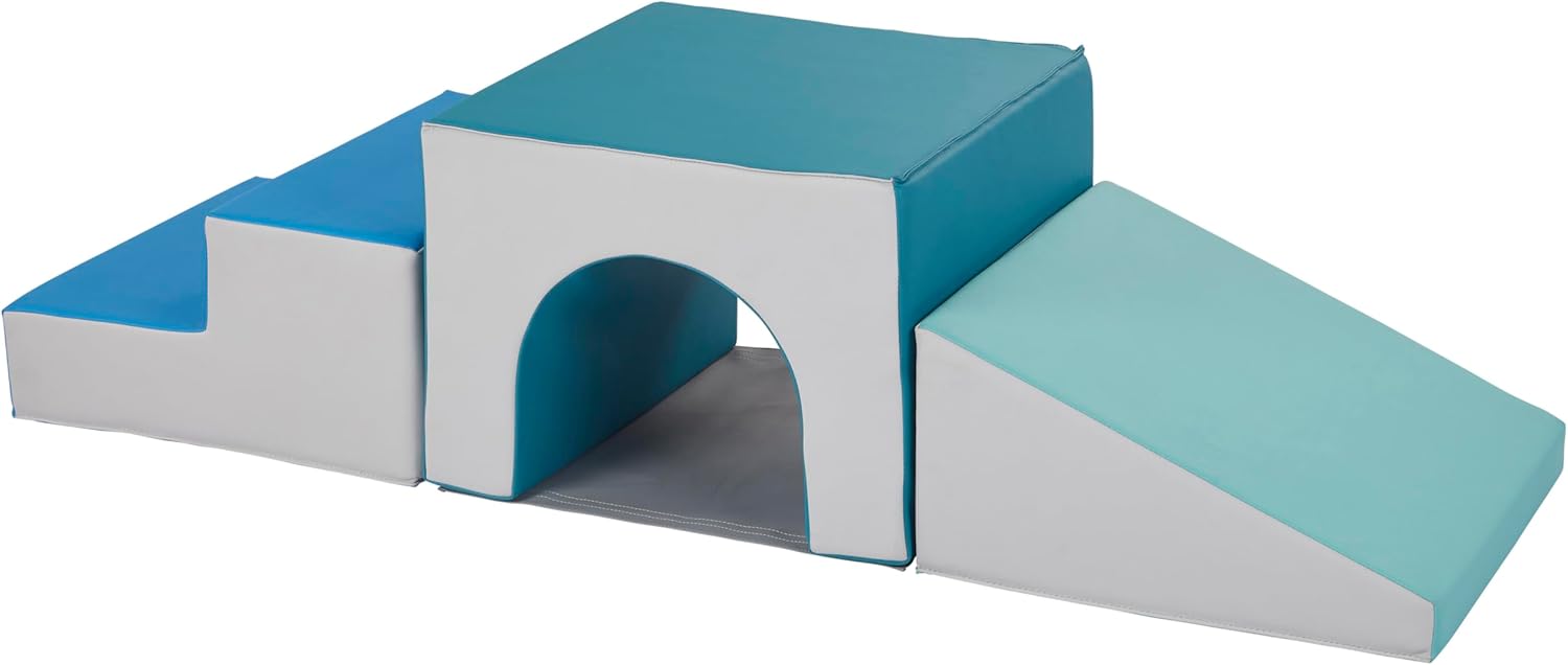 Step 'n' Slide Tunnel Climber, Indoor Playset, Contemporary, 3-Piece