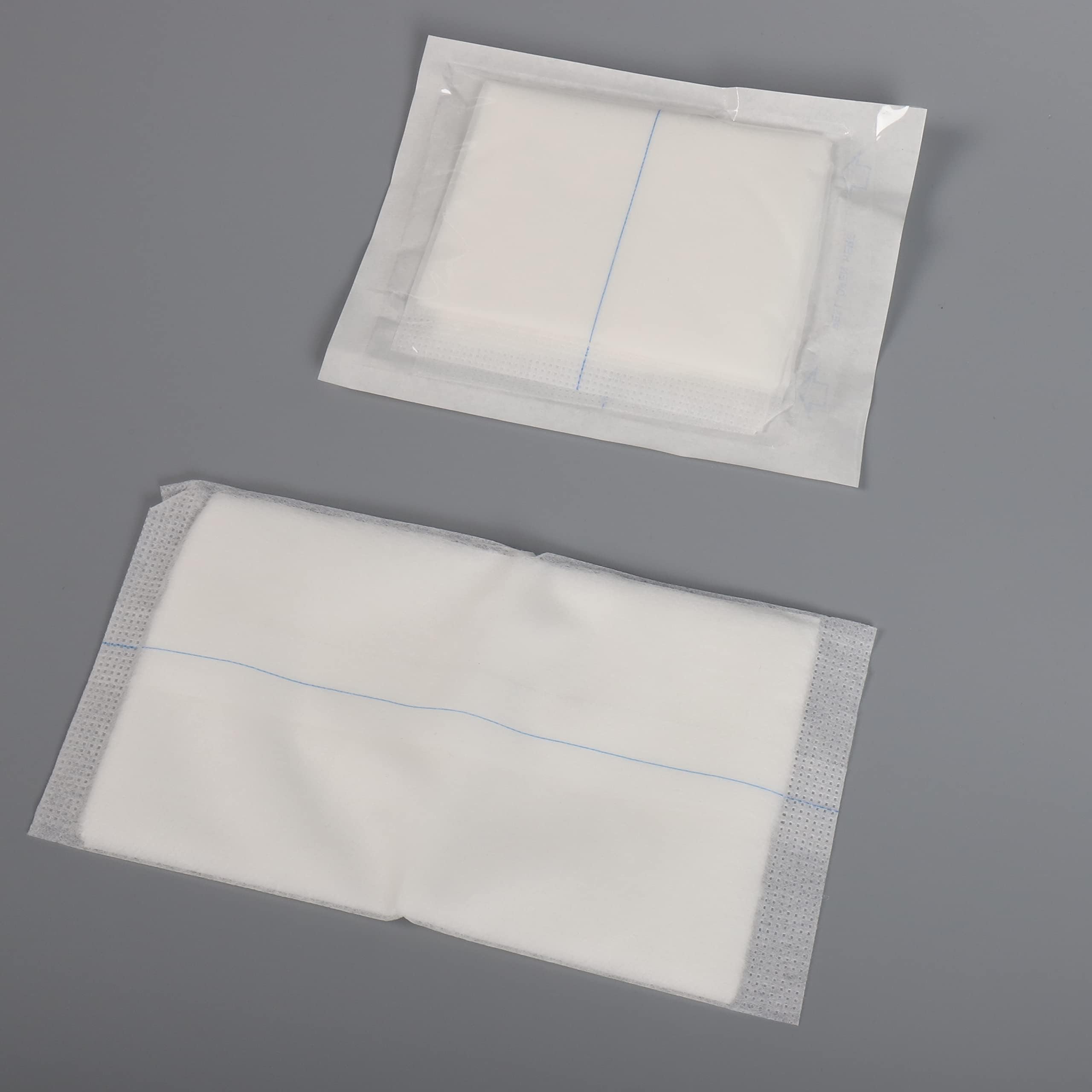 Cotton Stuffed Sterile Gauze Pad, Bigger Size 30Cm x 30Cm Single Piece Sterile Pouch Packing For wounds and first aid Purpose (2)