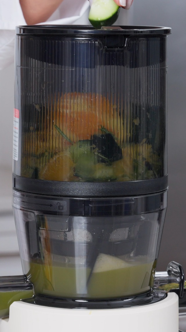 Amazon.com: Hurom H330 Cold Press Juicer Machine — Ivory — Self