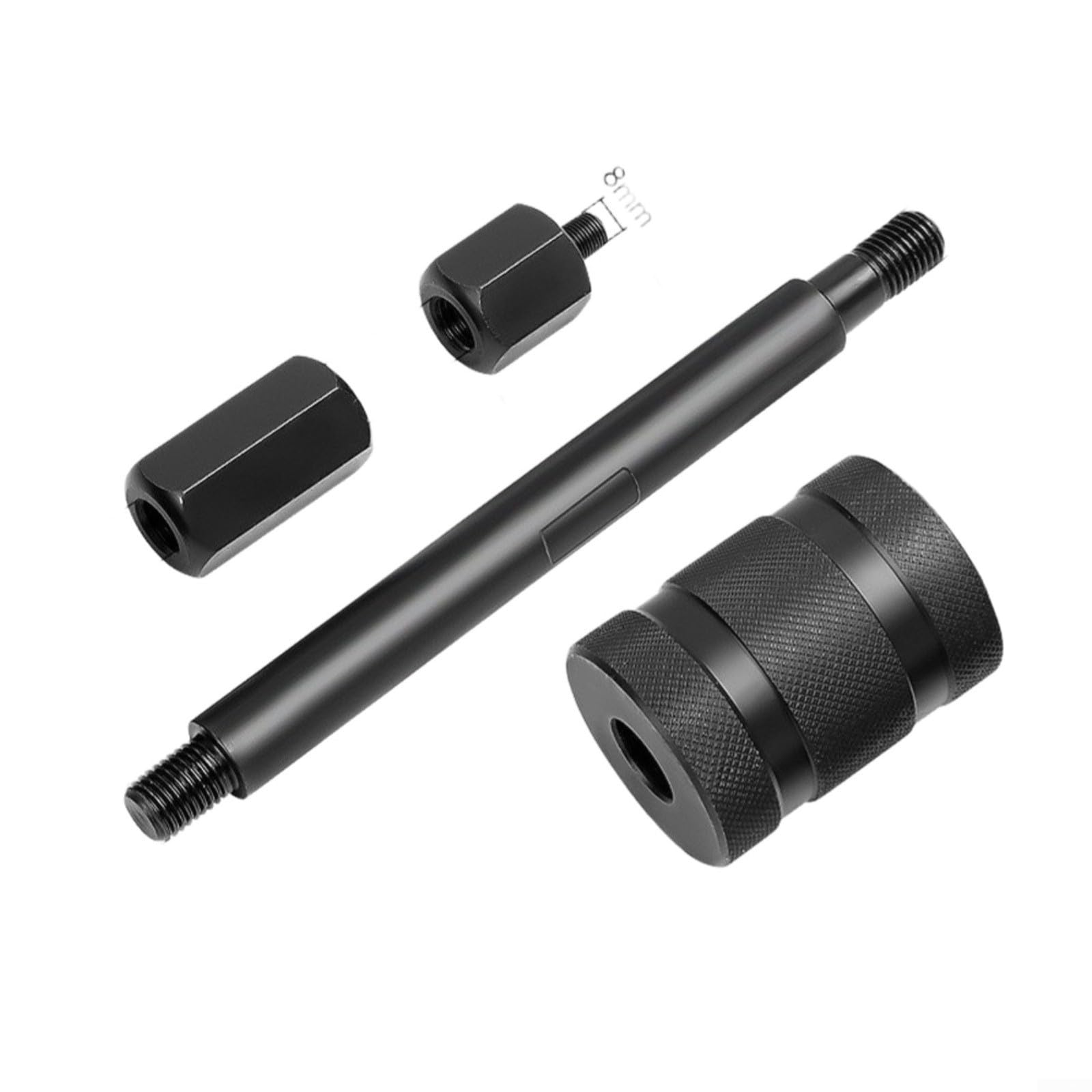 Juego de herramientas extractoras de inyector de combustible con martillo deslizante y adaptadores M8 para m14, compatible con inyectores diésel Lucas, kit de removedor de inyectores en