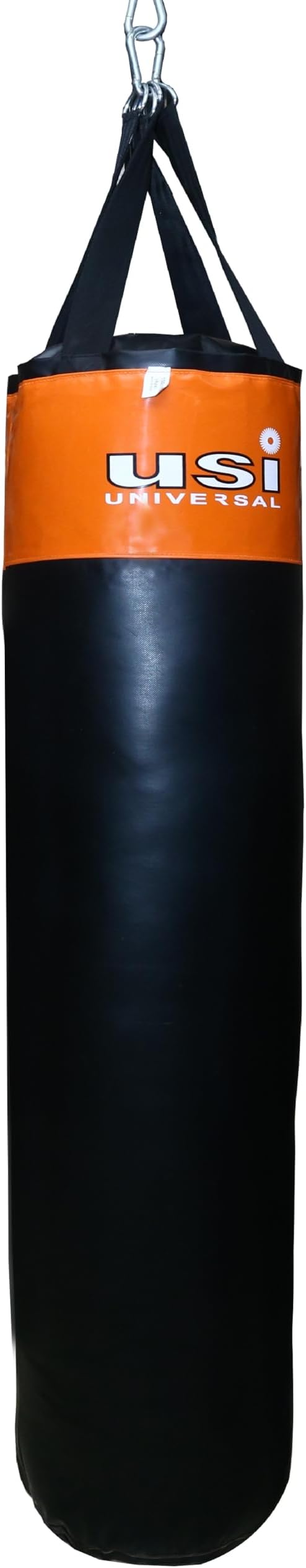 USI UNIVERSAL Punching Bag, 626N Crusher Nylon Unfilled Boxing Bag for Boxing Martial Arts Kickboxing Training, Nylon Material, Long Hanging Strap, Dia 33cm (Length 5Ft/150cm)