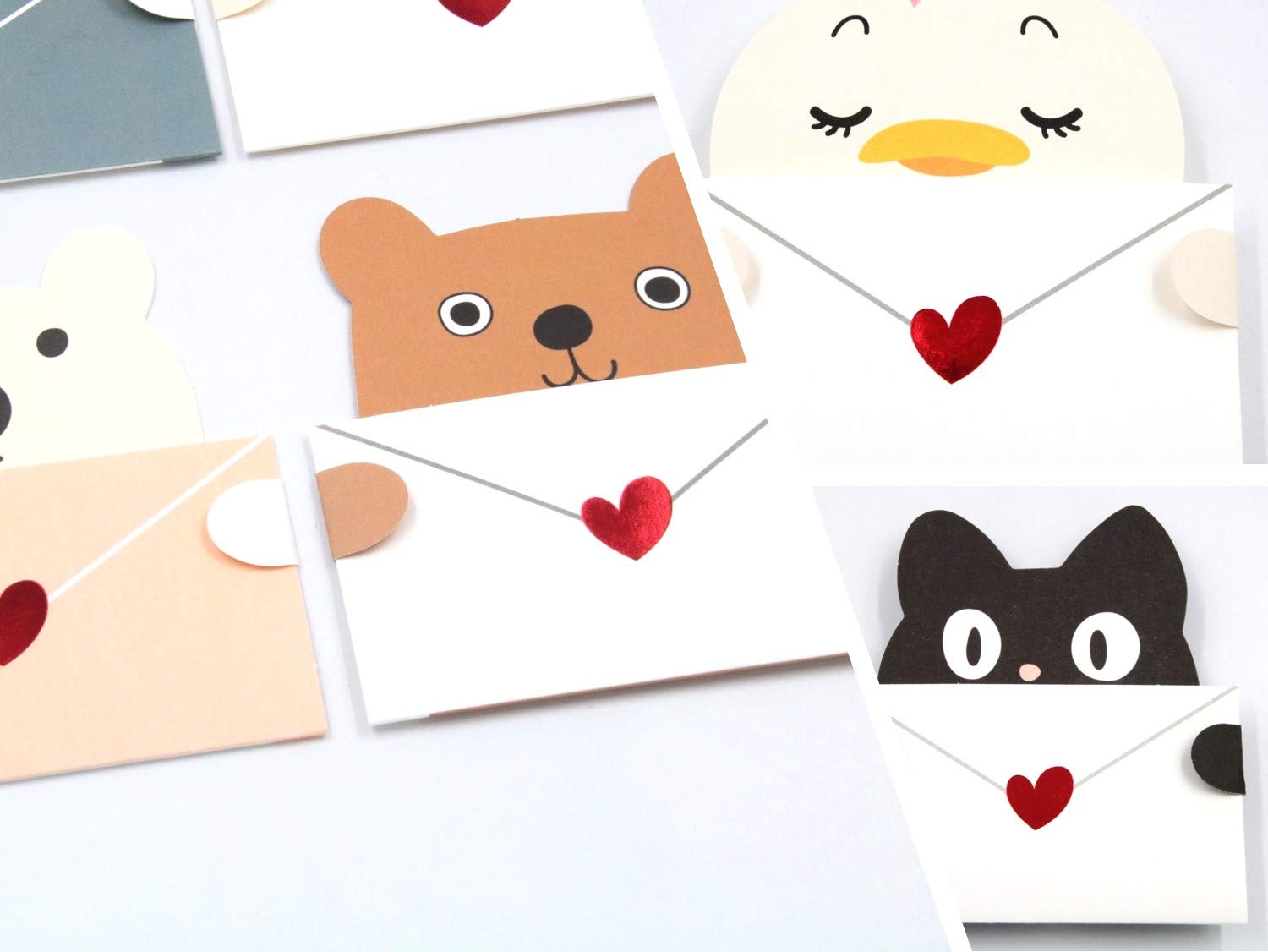 ◆オーダー用◆ダイカット アニマル メッセージカード メッセージ カード アニマル どうぶつ グリーティングカード