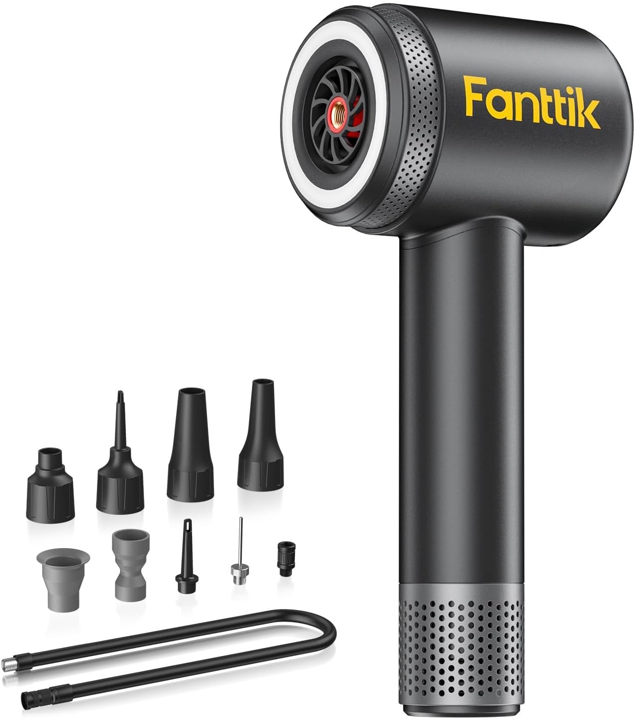 Fanttik X9 Classic Inflator/Blower 2-IN-1, Tire Inflator Portable Air Compressor with Light and Power Bank, 150PSI Cordless Air Pump for Car, Motorcycle, Bike, Ball, Air Mattress, Kayak, Swimming Ring