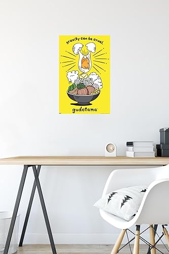 Miniatura 9 de Trends International Gudetama - Póster de pared por gravedad, 22.375 x 34 pulgadas, paquete de póster y montaje