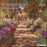  Impressionism 2022 - Wand-Kalender - Borschüren-Kalender - 30x30 - 30x60 geöffnet - Kunst-Kalender: Masterpieces