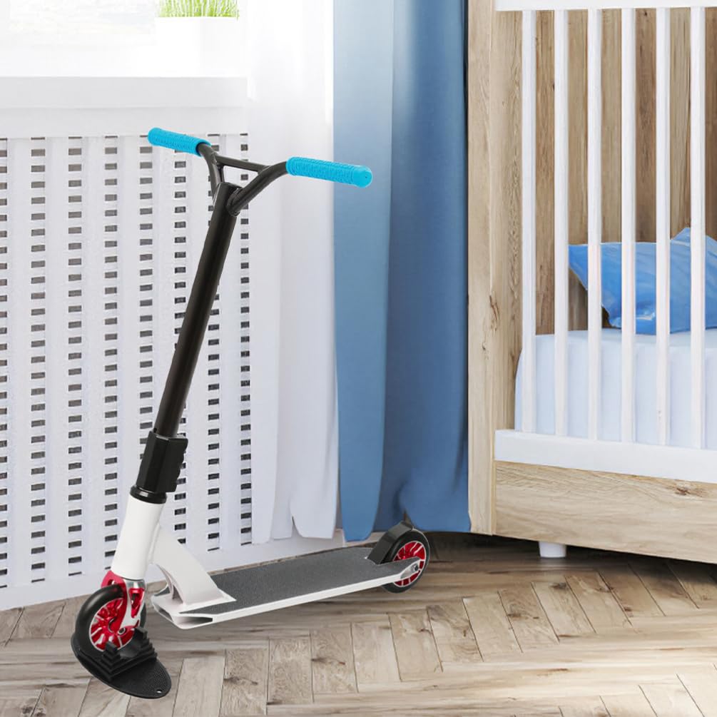 HANABASS Béquille de Trottinette Porte-Scooter 4 Pièces en Plastique Noir
