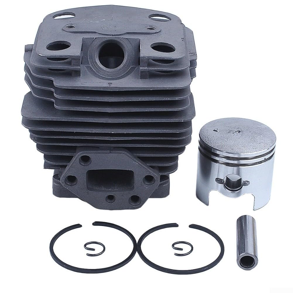Kit cilindro per decespugliatore Zenoah G4K G35L G45L G43L BC4310 4302, parti del motore in metallo da 40 mm, set di ricambio resistente, potenza di compressione migliorata (4310/G45L/443)