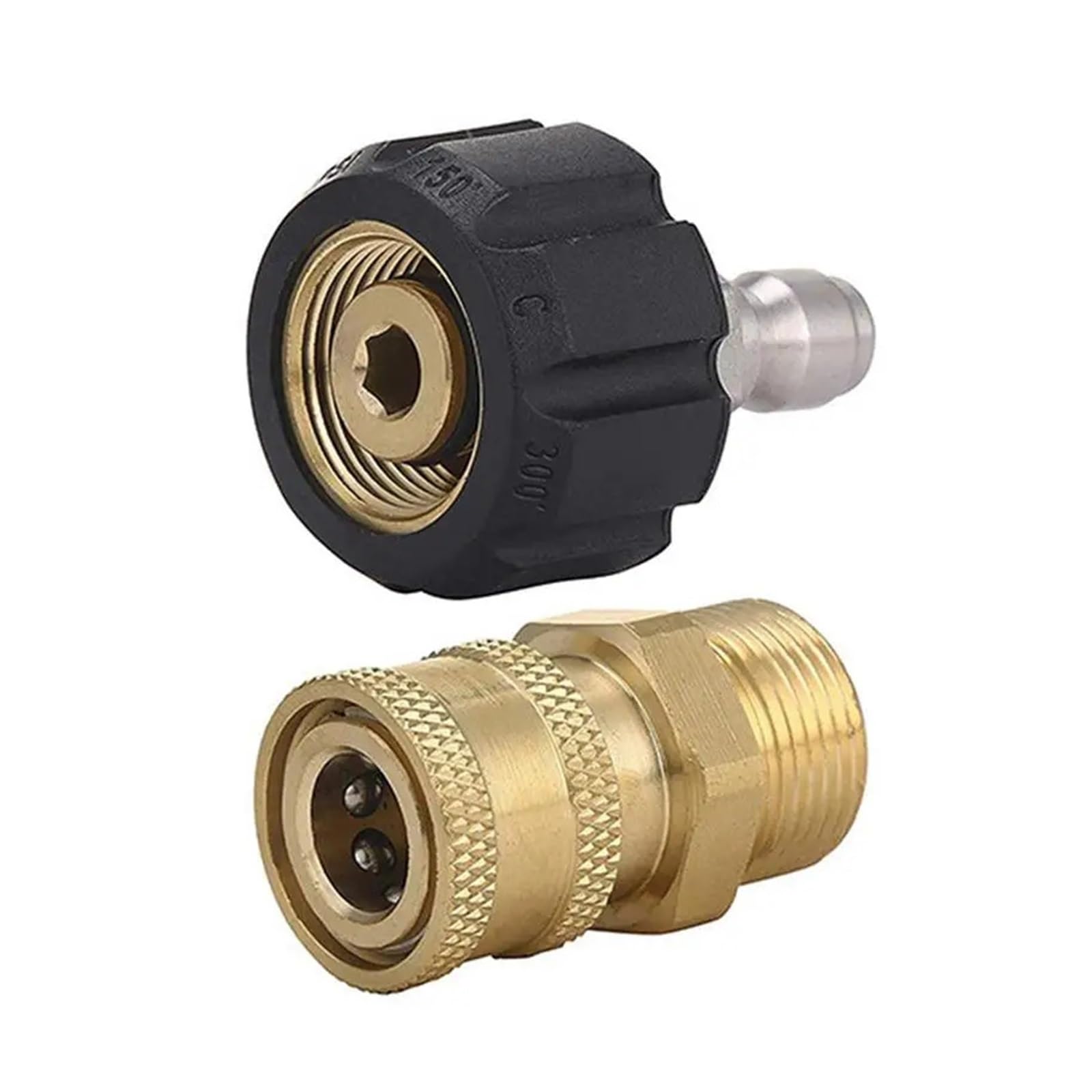 Idropulitrice Set adattatore M22 a 1/4 di pollice Quick Connect Kit SoapAdapter Raccordo Baionetta Conne