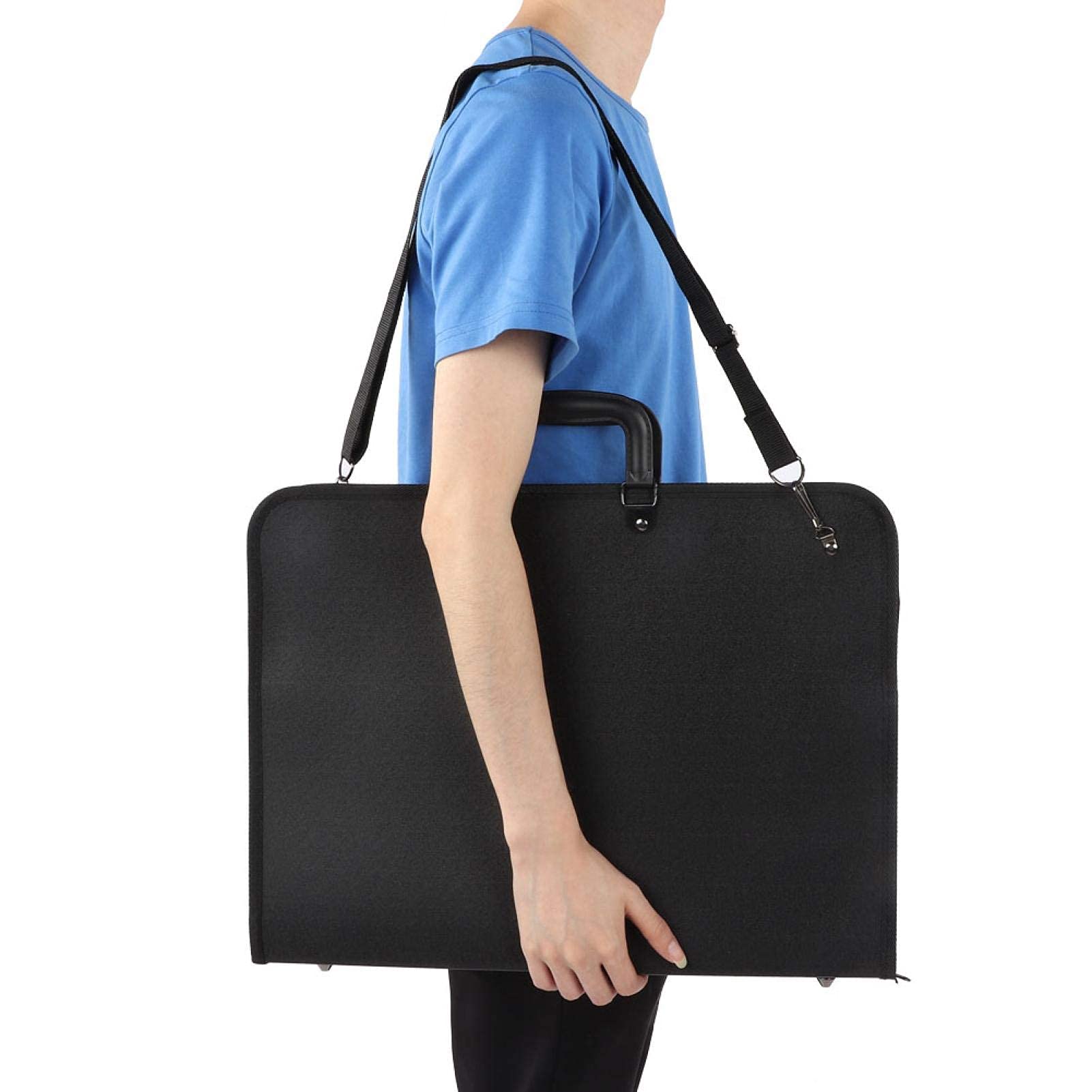 Borsa Portfolio Artistica A3, in PVC per Disegni e Schizzi, Cartella Porta Opere d'Arte per Studenti