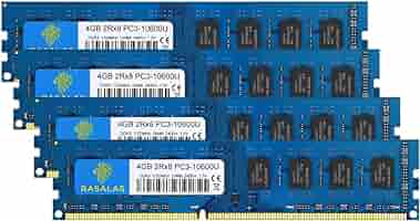 16GB (4GB 4枚組) DDR3L PC3L-10600 Rasalas 16GB Kit (4x4GB) DDR3 1333MHz PC3-10600 PC3-10600U