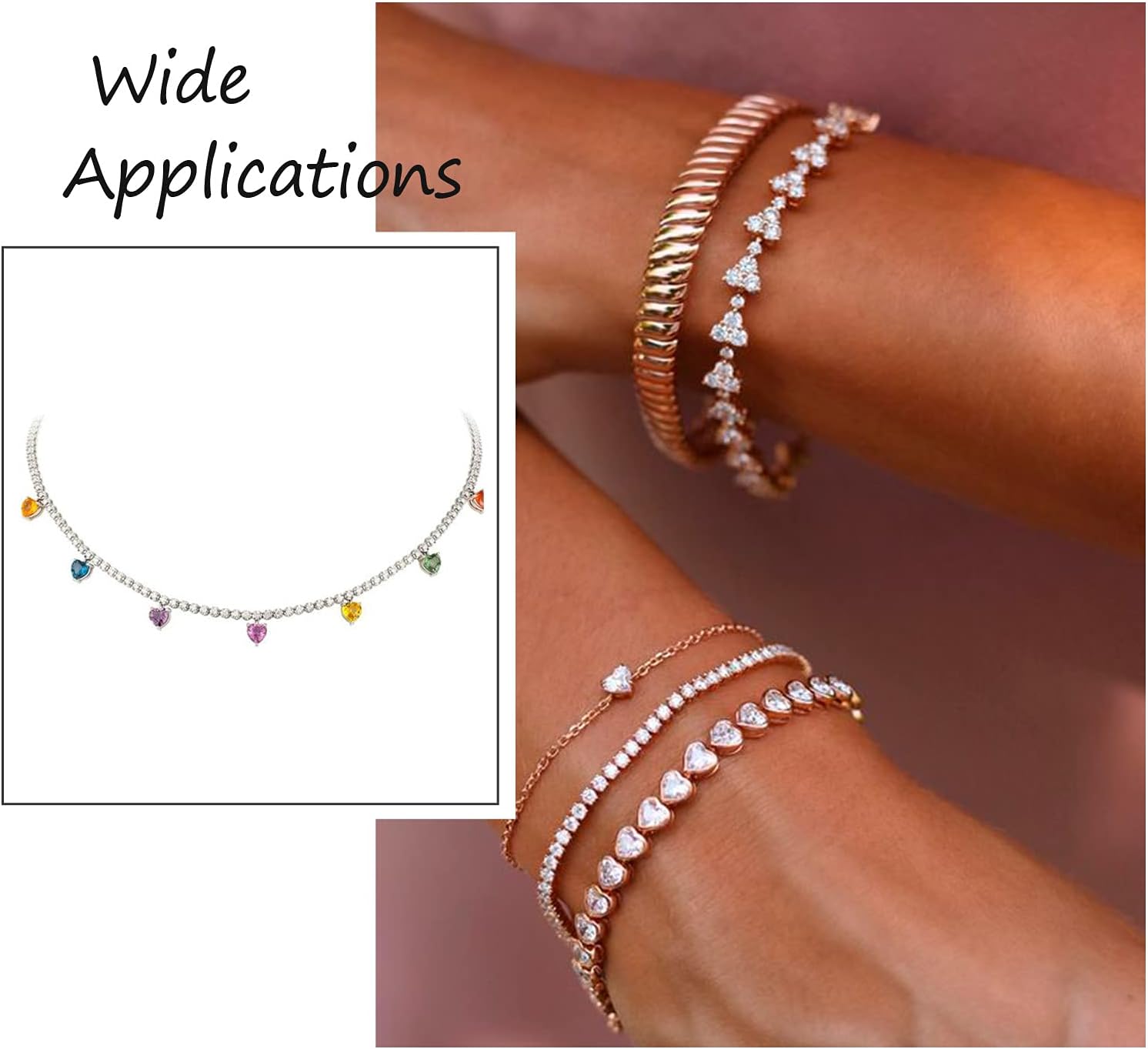 Craftdady Crystal Birthstone Floating Charm for Glass Living Floating Memory Locket Bracelet Pendant Necklace - Image 3