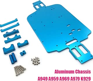 Studyset Upgrade Metal Spare Parts Floor Chassis for Wltoys 1/18 A949 A959 A969 A979 K929 A959-B A969-B A979-B K929-B RC Car - coolthings.us