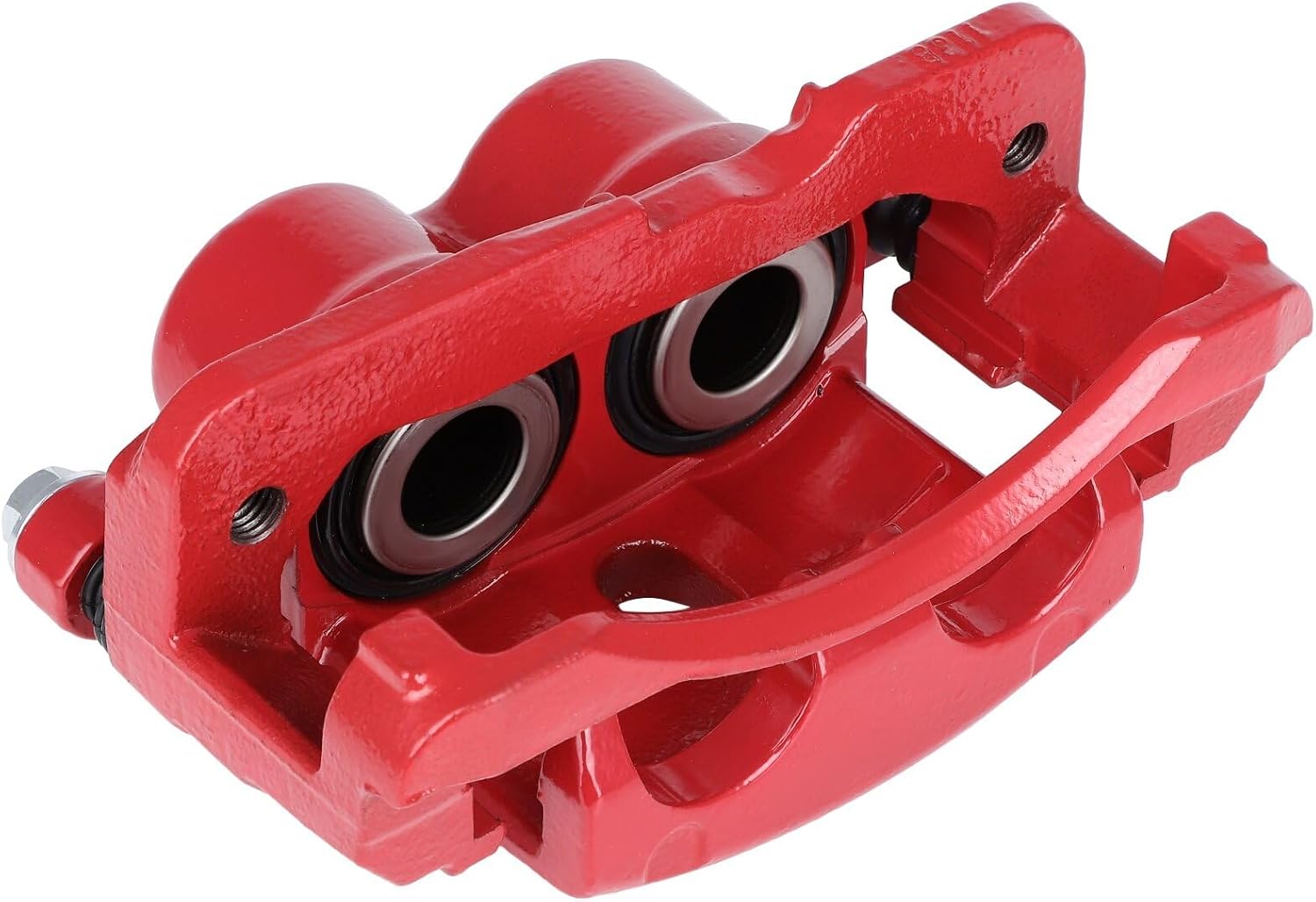 AINTIER Automotive Replacement Brake Kits Red Front 2 Brake Calipers & 4 Pads Fit For Chevrolet Avalanche 2500 2002-2006 For Chevrolet Express 2500 2003-2005 For Chevrolet Silverado 1500 2004-2005
