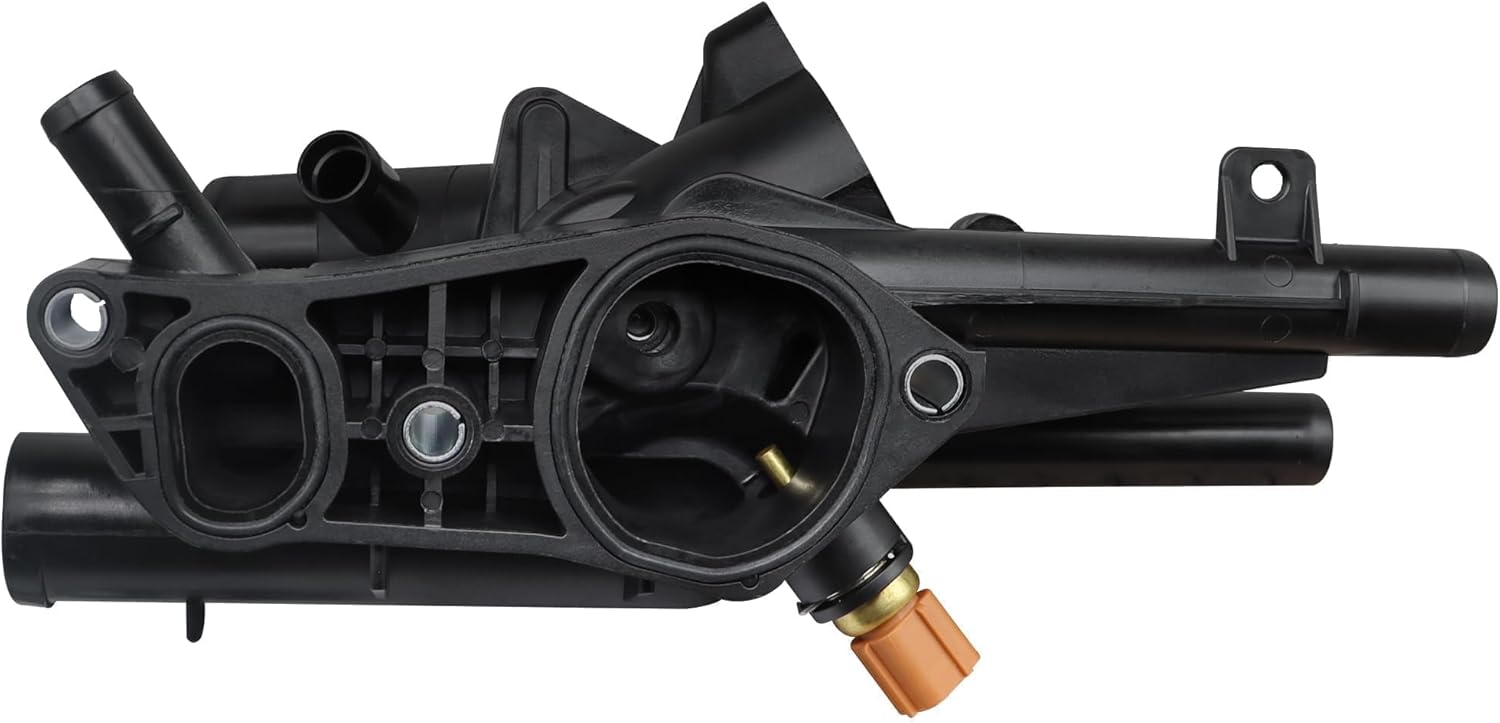 Coolant Thermostat Housing Assembly 25600-2G500 for Hyundai Sonata Tucson Santa Fe Sport 2010-2016 Kia Sportage Optima Sorento 2011-2016 2.4L L4 Replace 256002G500 86025 86230 902-5128 81706