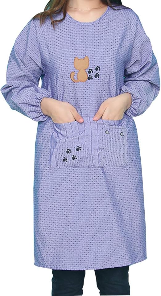 Amazon Sherelly 割烹着 かっぽう着 おしゃれ エプロン 女性用 かわいい エプロン 保育士 かっぽうぎ スモック 長袖 介護士 ガーデニング 料理教室 母の日 猫柄 エプロン オンライン通販 Amazon Sherelly 割烹着 かっぽう着 おしゃれ エプロン 女性用 かわいい エプロン 保育士 かっぽうぎ スモック 長袖 介護士 ガーデニング 料理教室 母の日 猫柄 エプロン オンライン通販