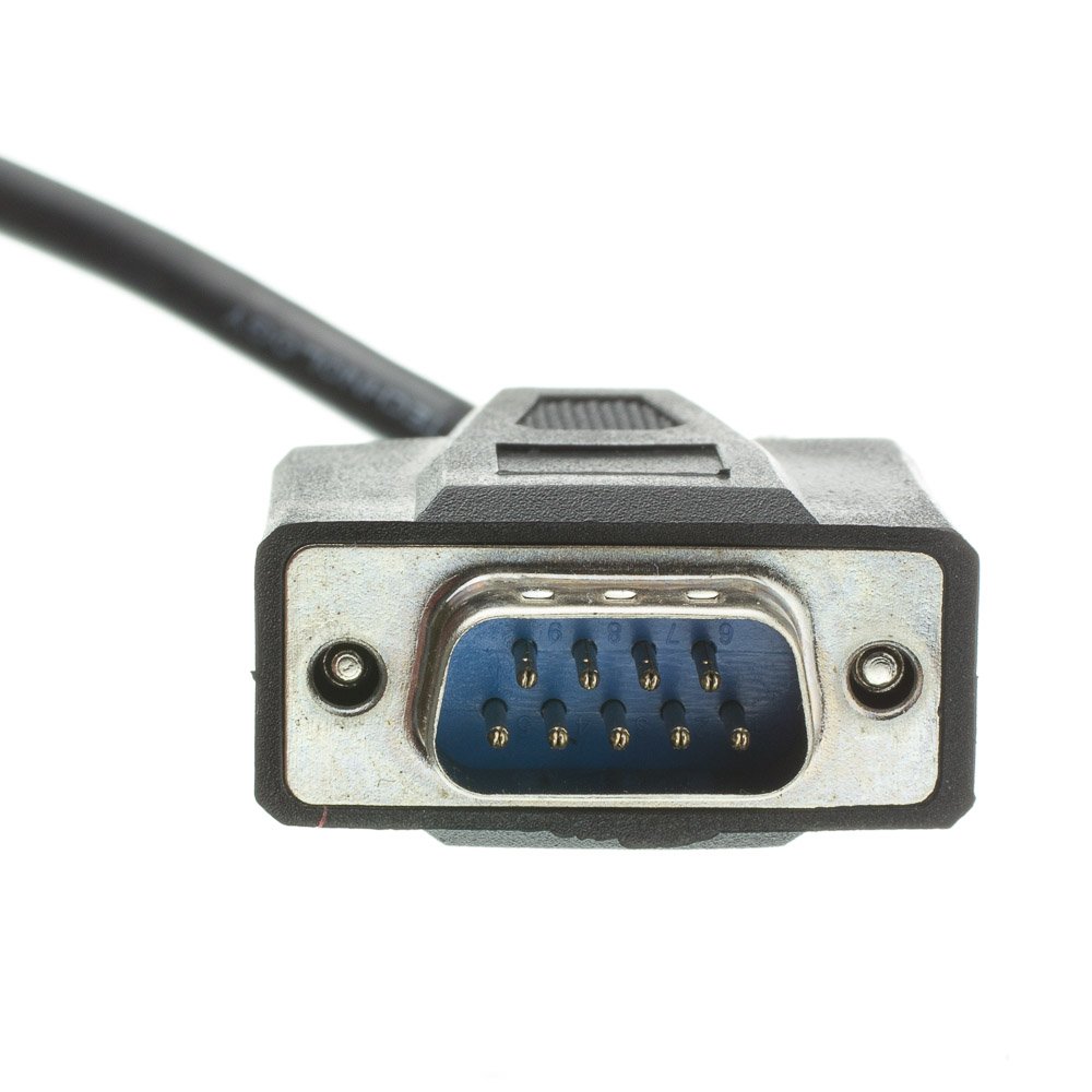 10 Foot DB9 Male to Female Serial Cable